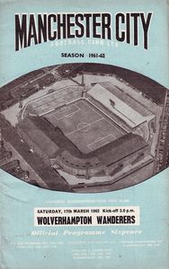 Manchester City v Wolverhampton Wanderers 1961/62